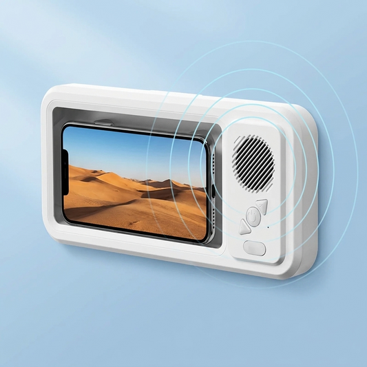 Soporte de ducha Vellanar con altavoz Bluetooth